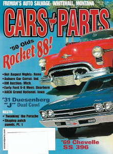 CARS & PARTS 2003 NOV - '50 OLDS ROCKET 88, '31 DUESENBERG J, '69 CHEVELLE SS